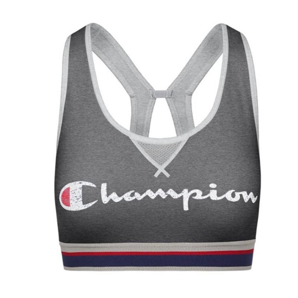 Champion Women Racerback Seamless Sports Bra Size Small Cotton-Rich * WOM216 - Picture 1 of 4